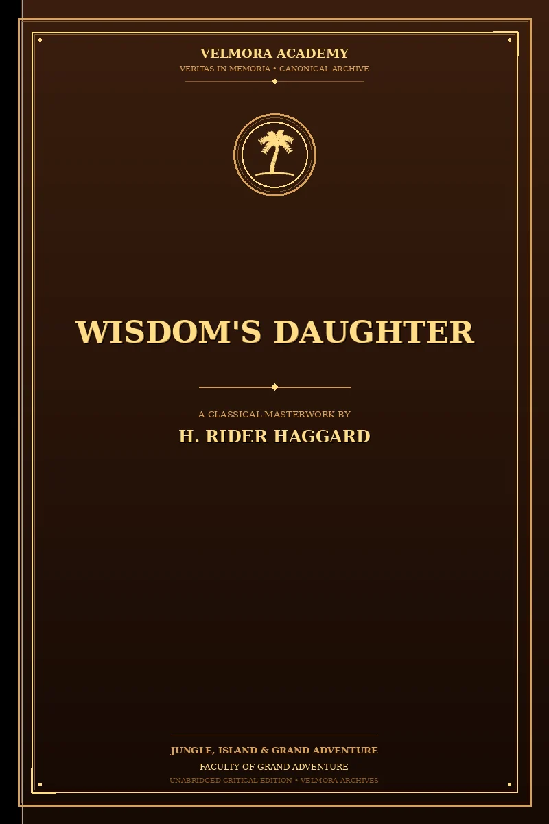 Wisdom's Daughter