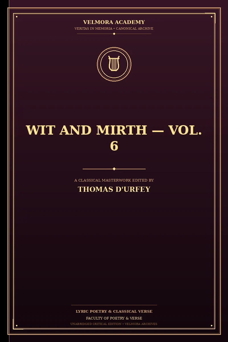 Wit and Mirth — Vol. 6