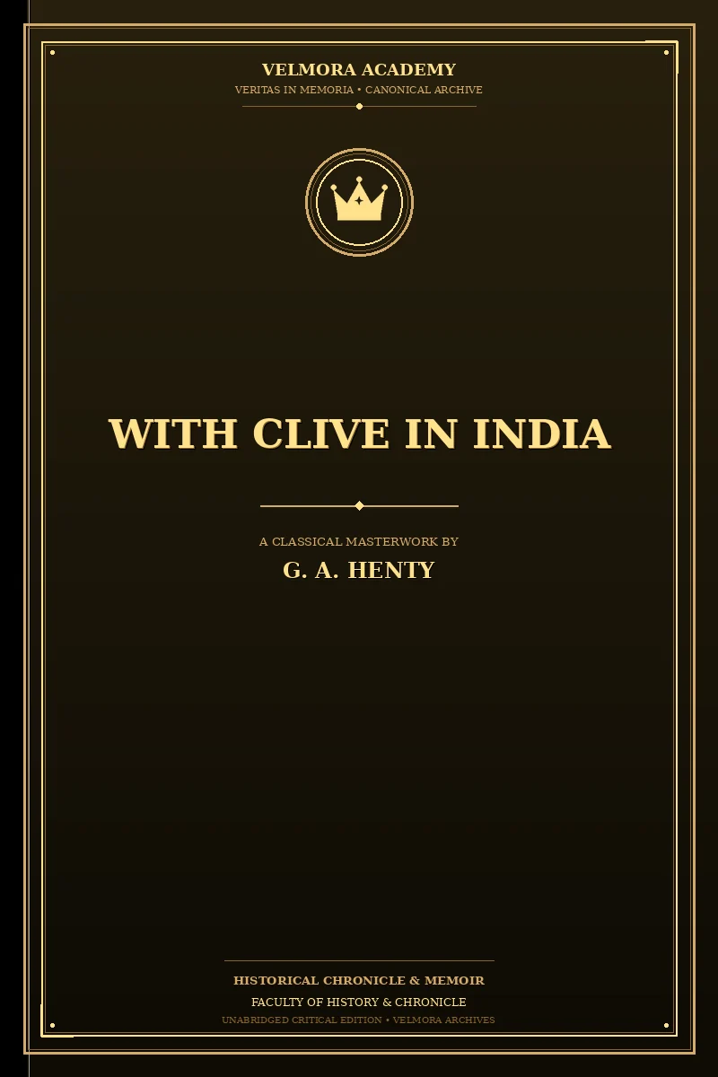 Cover of With Clive in India