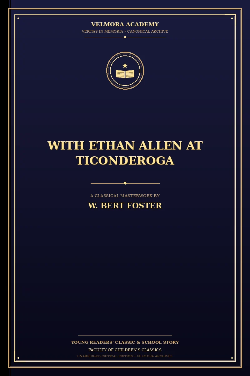Cover of With Ethan Allen at Ticonderoga