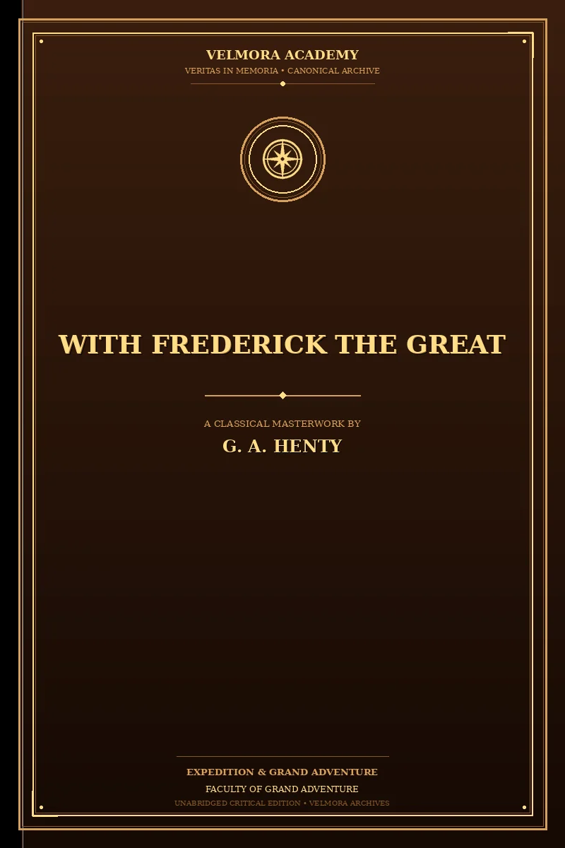 Cover of With Frederick the Great