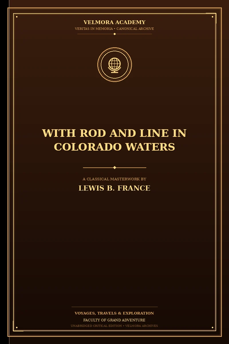 Cover of With Rod and Line in Colorado Waters