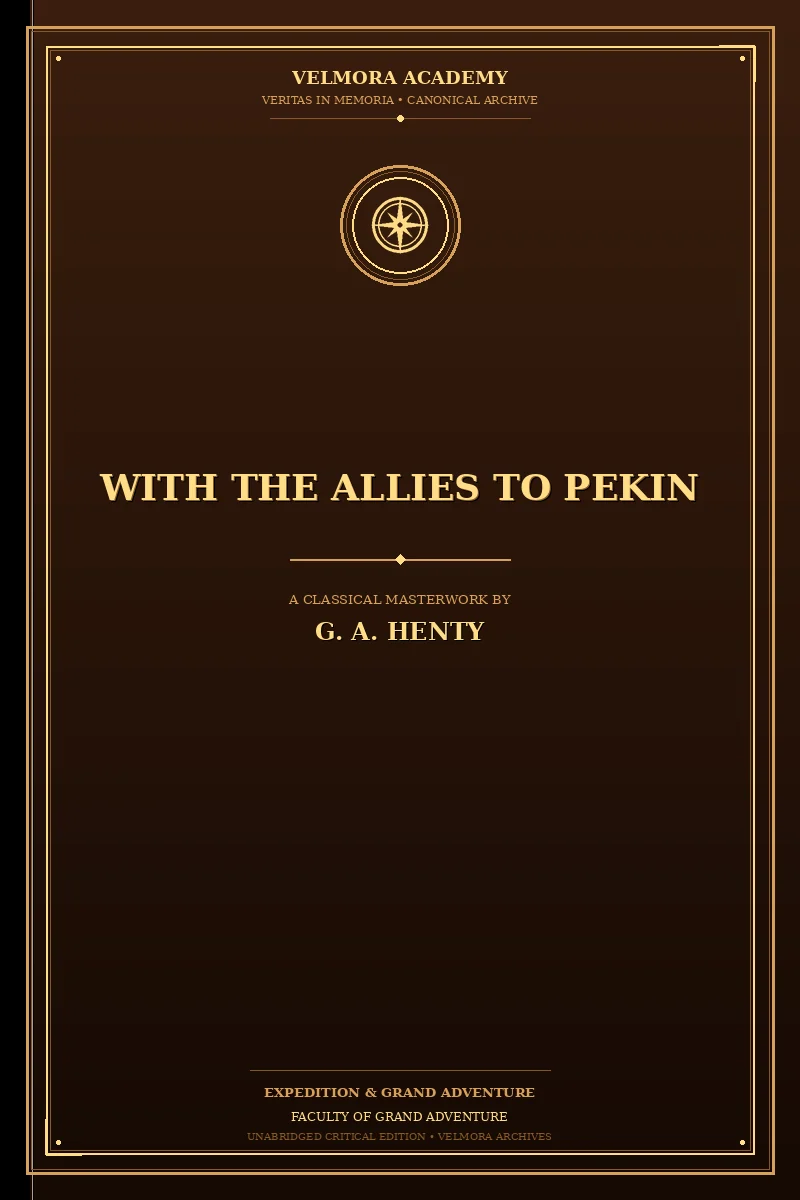 With the Allies to Pekin