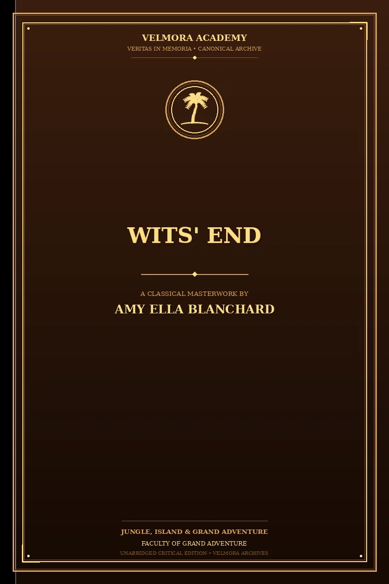 Cover of Wits' End