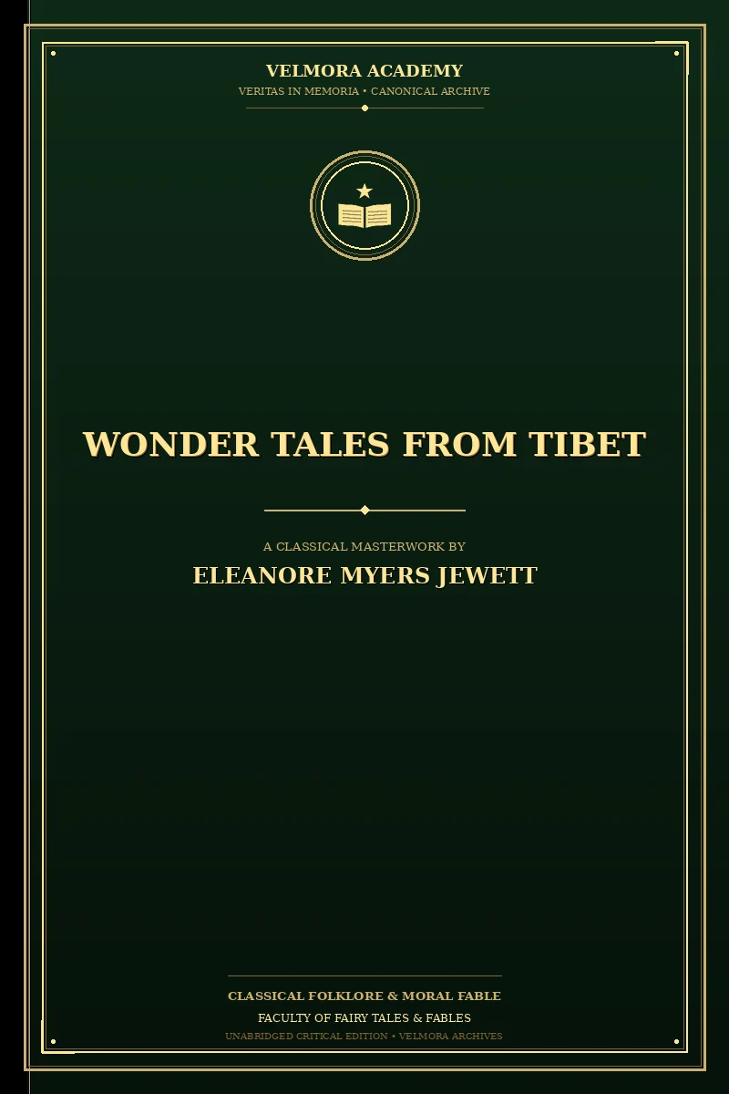 Cover of Wonder Tales from Tibet