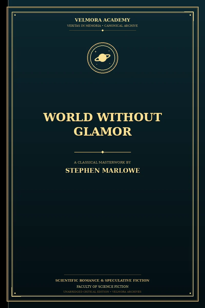 Cover of World Without Glamor