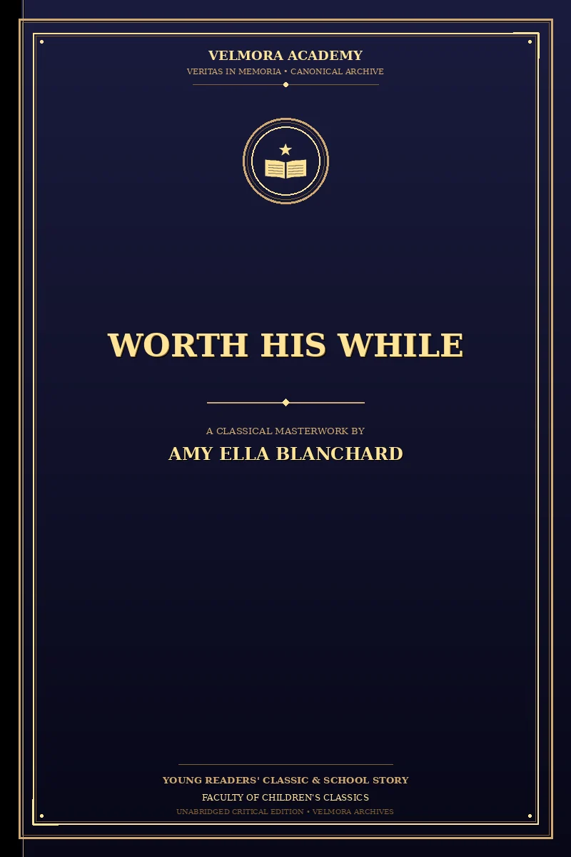 Cover of Worth his while