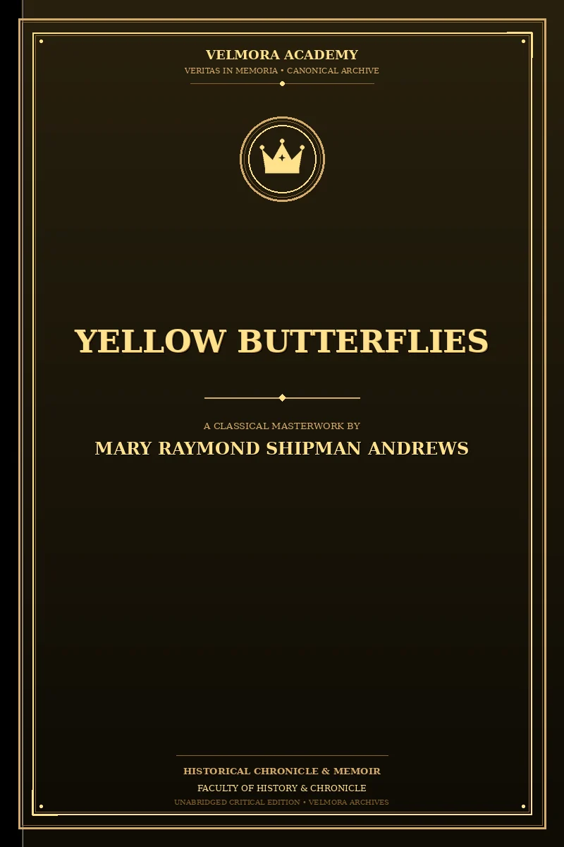 Cover of Yellow Butterflies