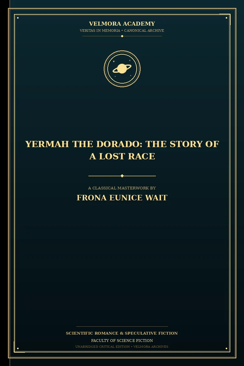 Cover of Yermah the Dorado: The story of a lost race