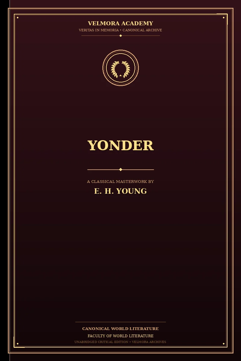 Cover of Yonder