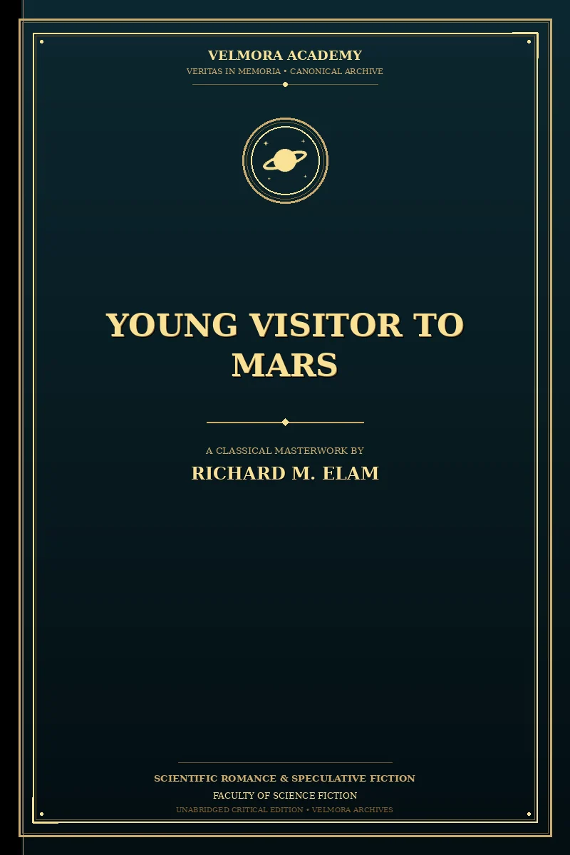Cover of Young Visitor to Mars