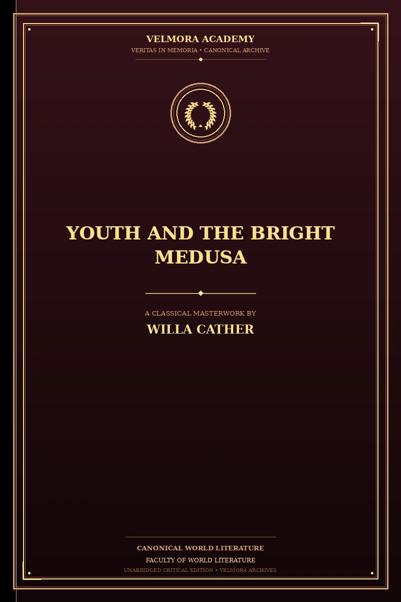 Cover of Youth and the Bright Medusa