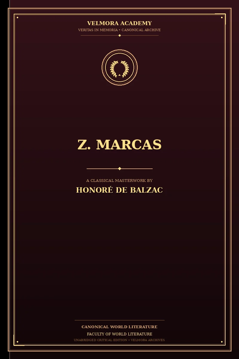 Cover of Z. Marcas