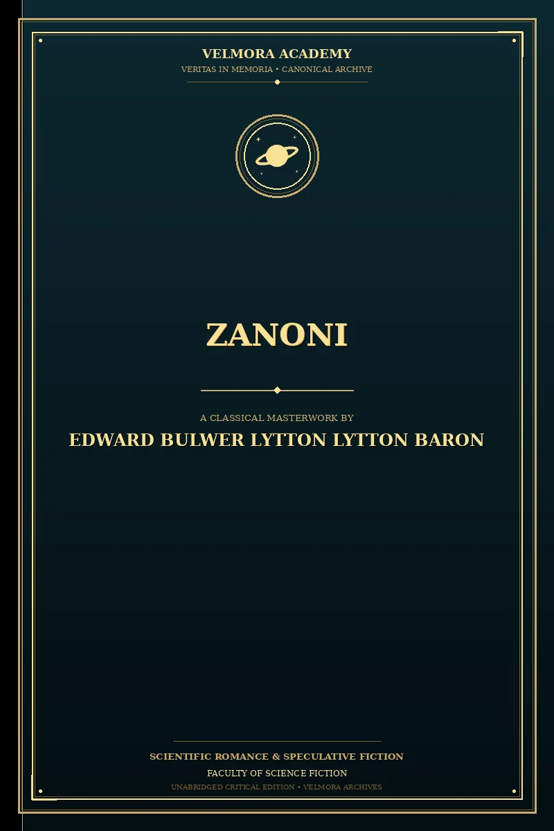 Cover of Zanoni