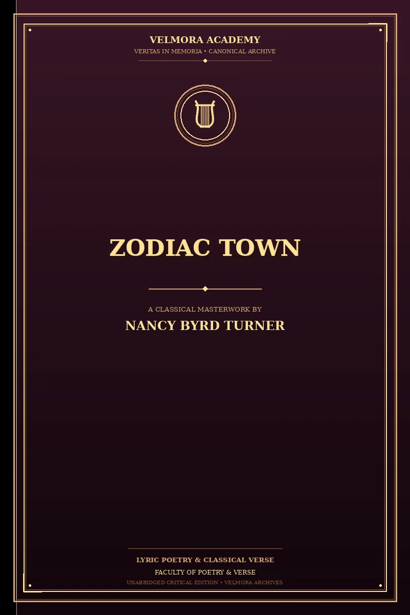 Cover of Zodiac Town