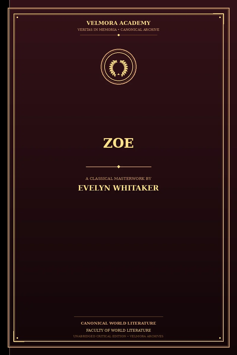 Cover of Zoe