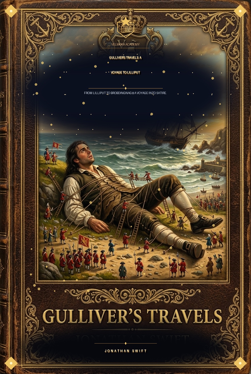 Cover of Gulliver's Travels: A Voyage to Lilliput