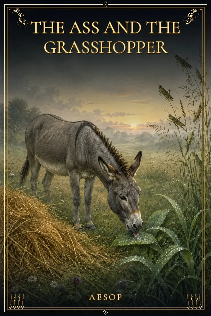 Cover of The Ass and the Grasshopper