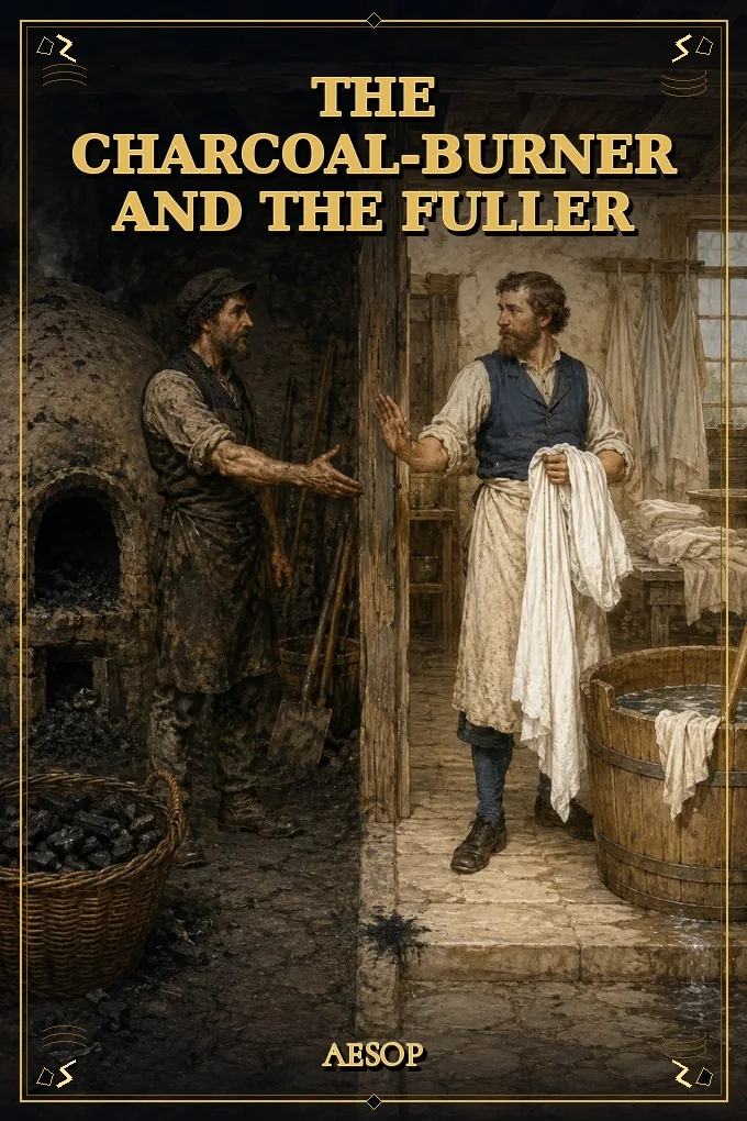 Cover of The Charcoal-Burner and the Fuller