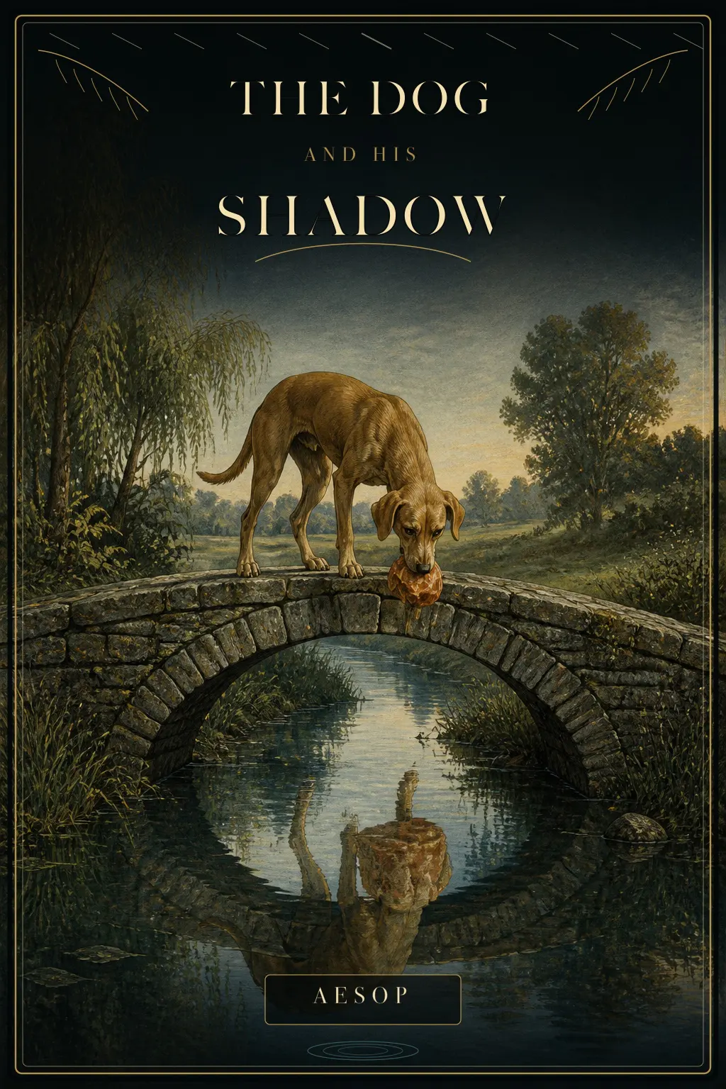 Cover of The Dog and His Shadow
