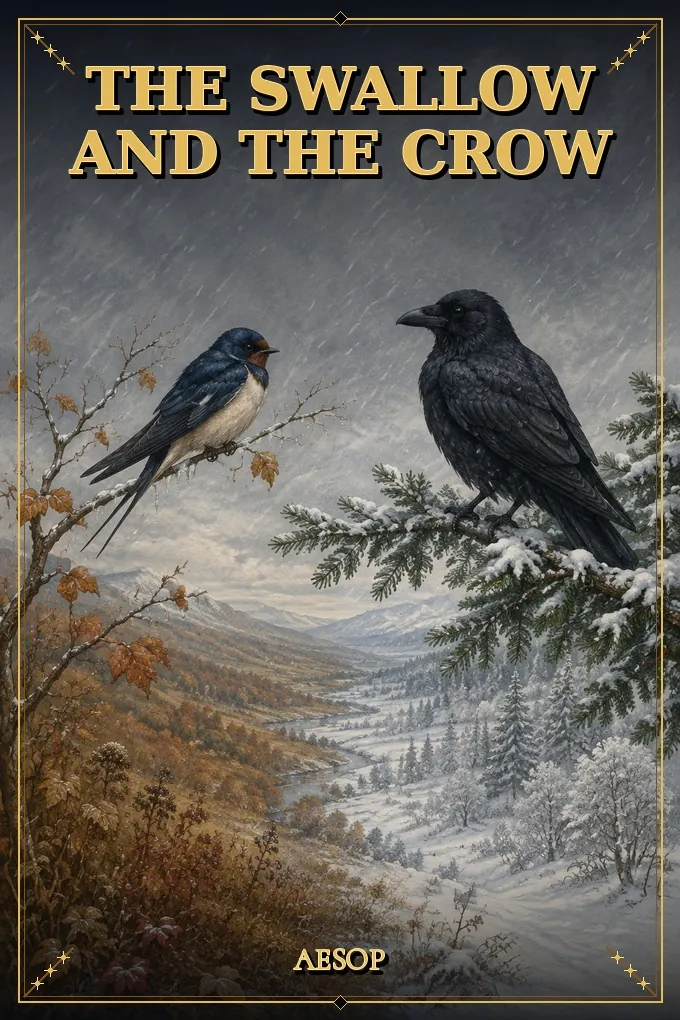 Cover of The Swallow and the Crow