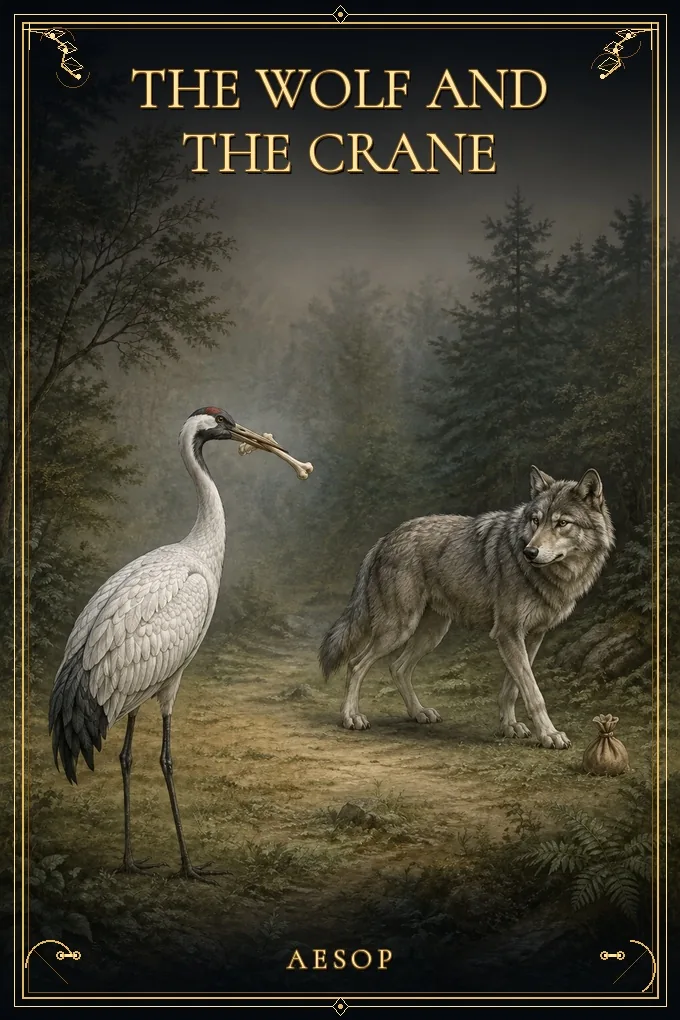 Cover of The Wolf and the Crane