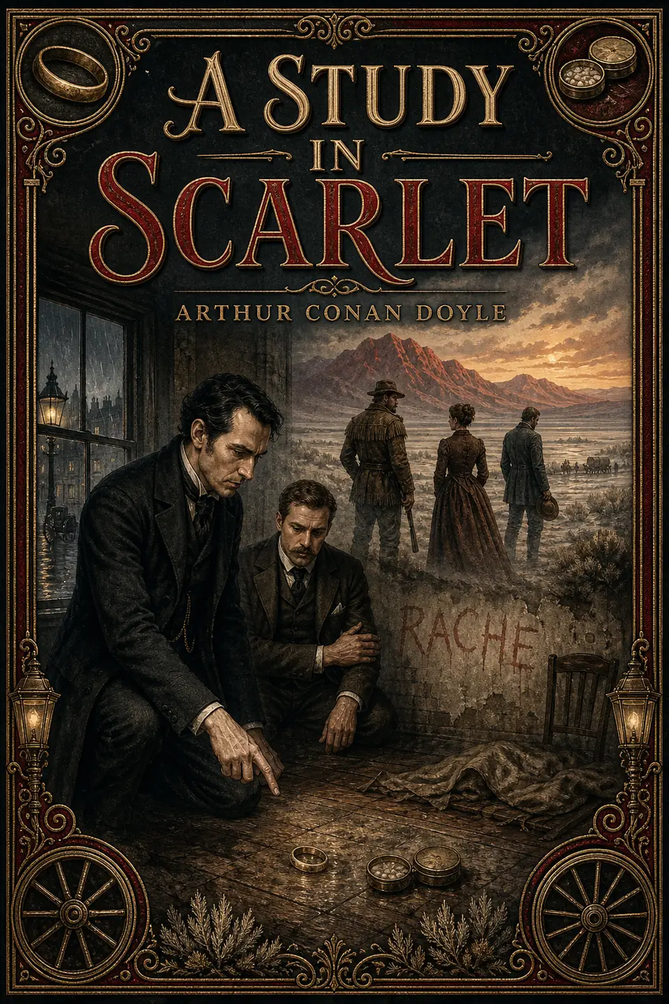 Cover of A Study in Scarlet