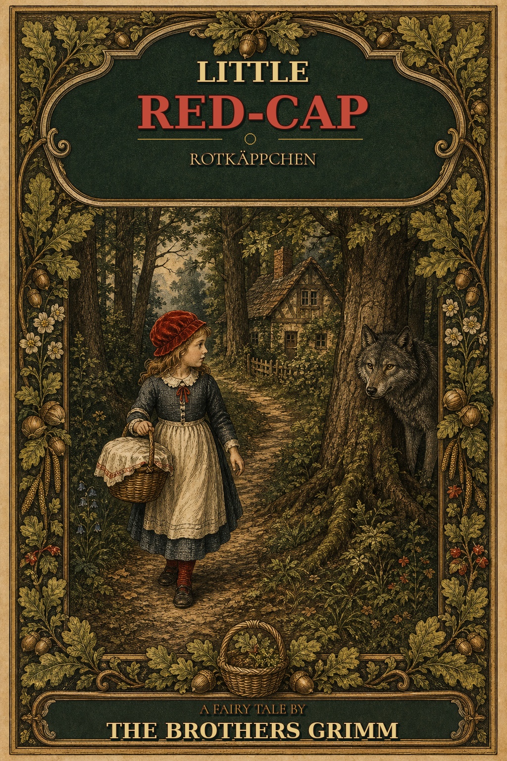 Cover from the Jacob and Wilhelm Grimm collection