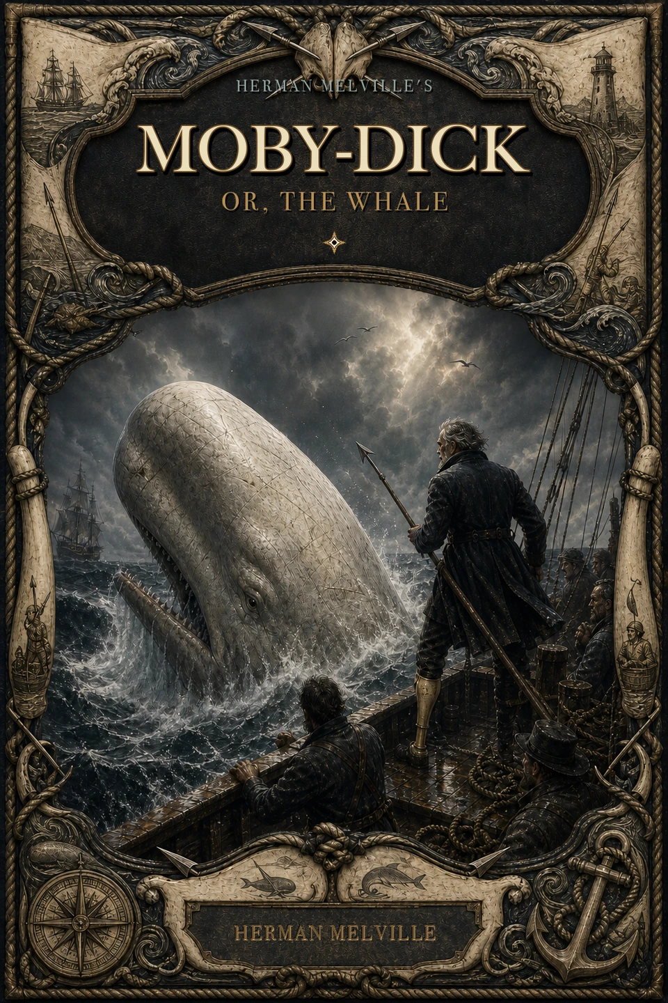 Cover of Moby-Dick; or, The Whale