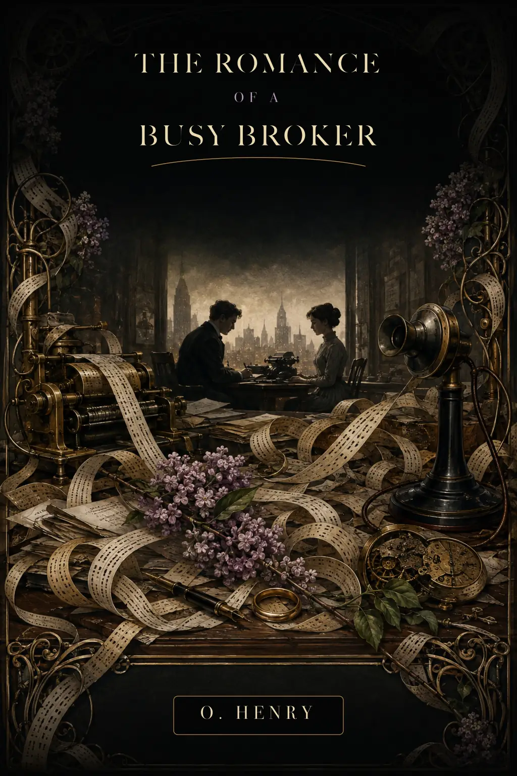 Cover of The Romance of a Busy Broker