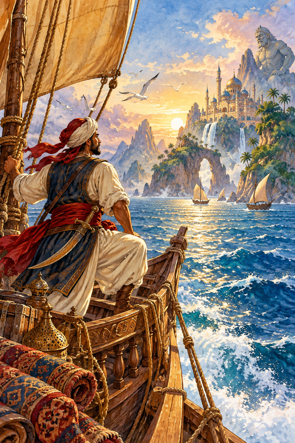 Sindbad the Sailor, & Other Stories from the Arabian Nights