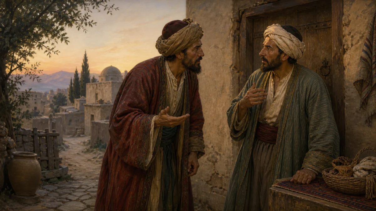 Ali Baba, Cassim and the Fatal Treasure, reading 1: When Cassim came home, his wife said to him: "Cassim, I know you think yourself rich, but you are much mistaken; Ali Bab