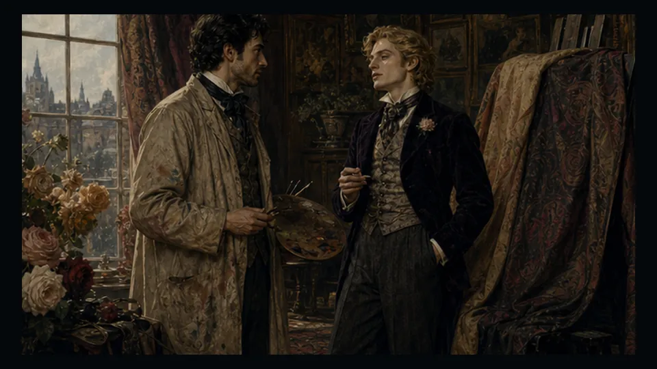 The Picture of Dorian Gray, Chapter 1 — chapter-context illustration for reading 5