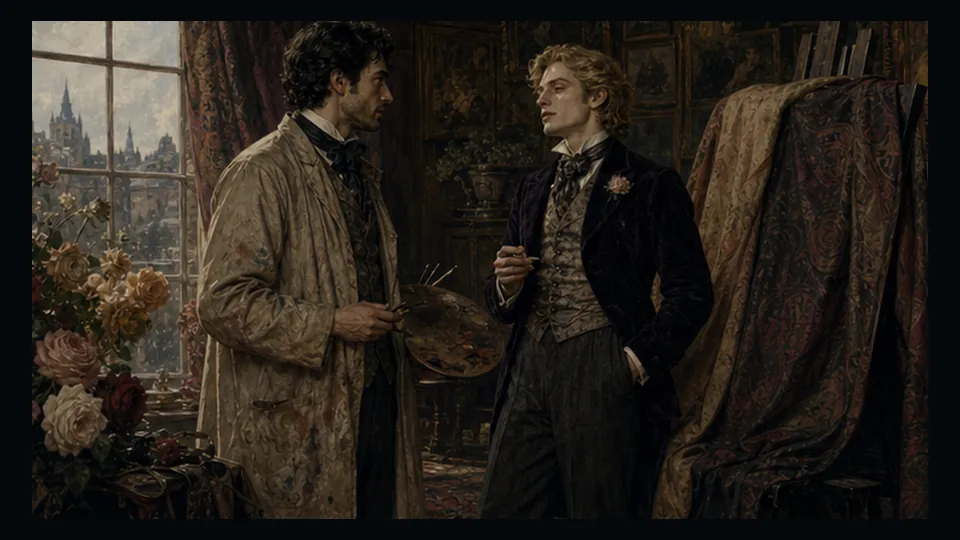 The Picture of Dorian Gray, Chapter 1 — chapter-context illustration for reading 6