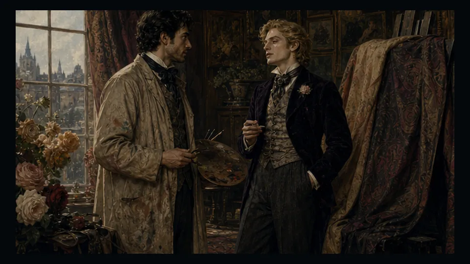 The Picture of Dorian Gray, Chapter 1 — chapter-context illustration for reading 25
