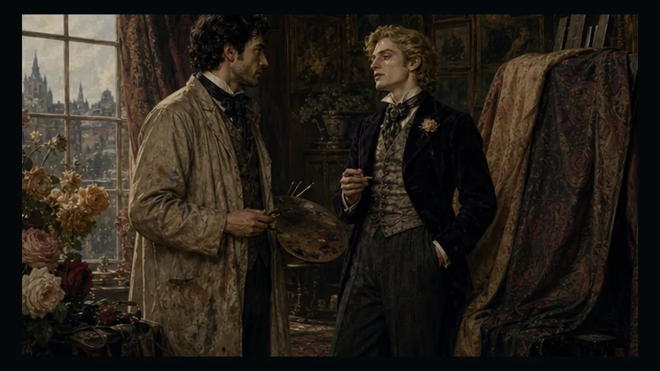 The Picture of Dorian Gray, Chapter 1 — chapter-context illustration for reading 39