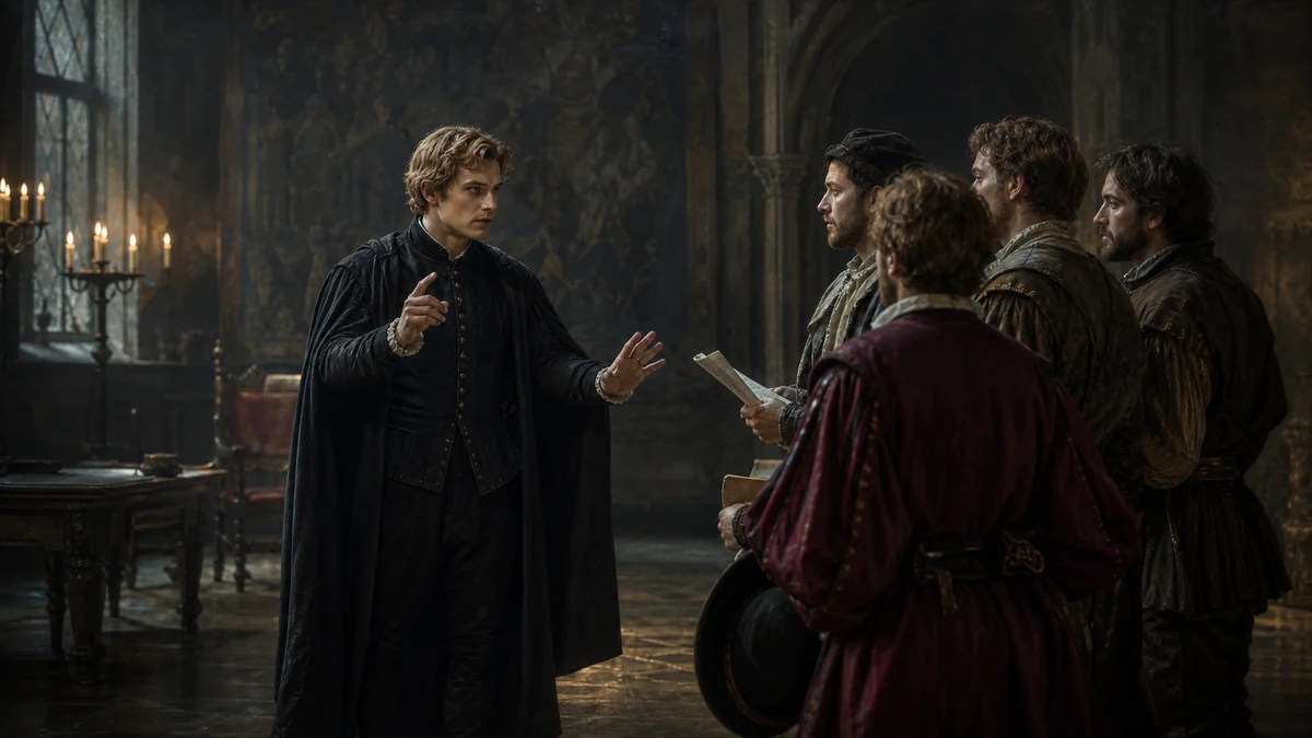 Hamlet, Act 3, Scene 2: A hall in the Castle, reading 1: Enter Hamlet and certain Players.