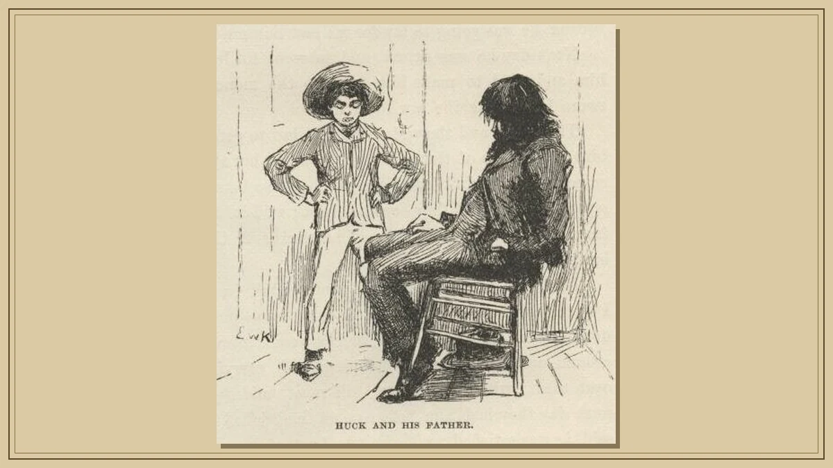 Huck and his Father