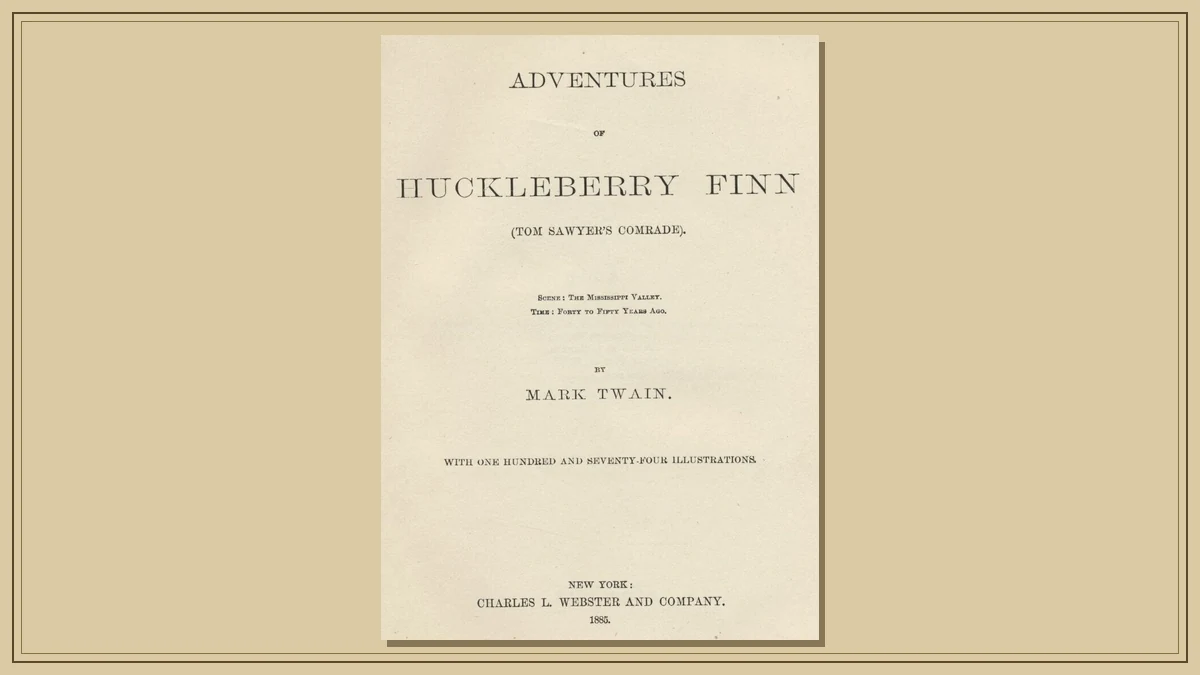 Title page of the 1885 illustrated edition