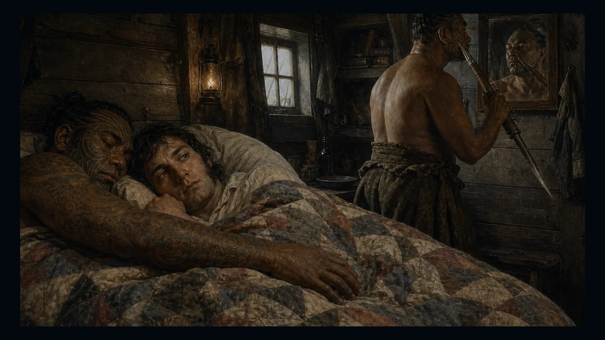 Moby-Dick, Chapter 4: The Counterpane — chapter-context illustration for reading 1