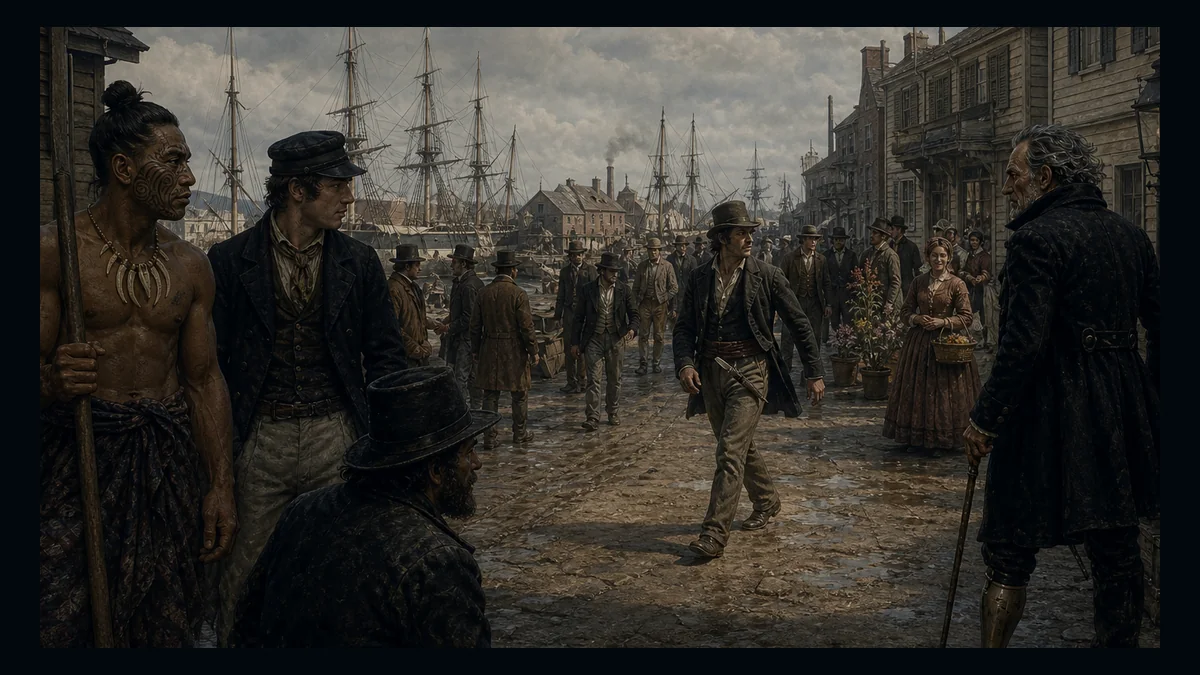 Moby-Dick, Chapter 6: The Street — chapter-context illustration for reading 1