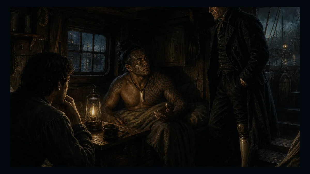 Moby-Dick, Chapter 16: The Ship — chapter-context illustration for reading 1