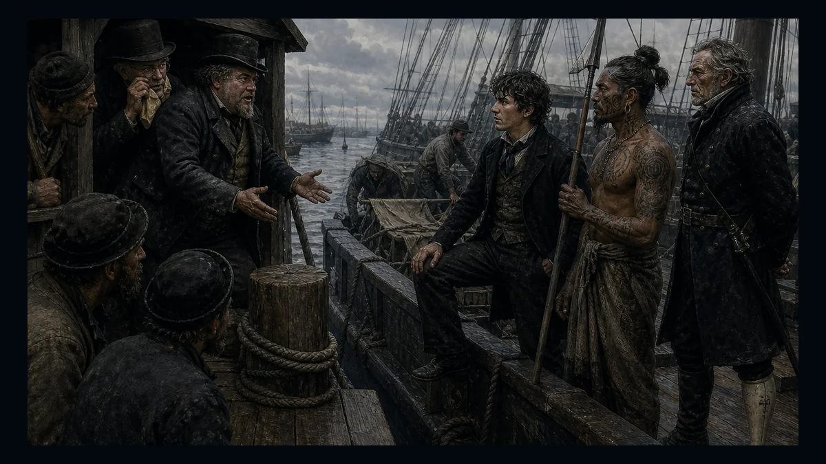 Moby-Dick, Chapter 18: His Mark — chapter-context illustration for reading 1