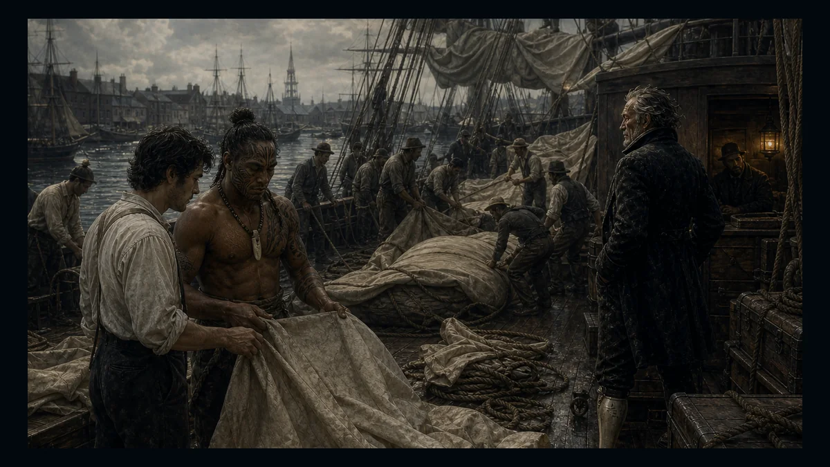 Moby-Dick, Chapter 20: All Astir — chapter-context illustration for reading 1