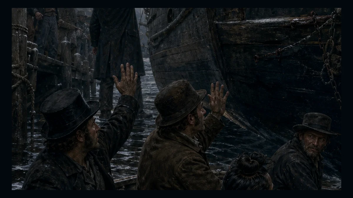 Moby-Dick, Chapter 22: Merry Christmas — chapter-context illustration for reading 1