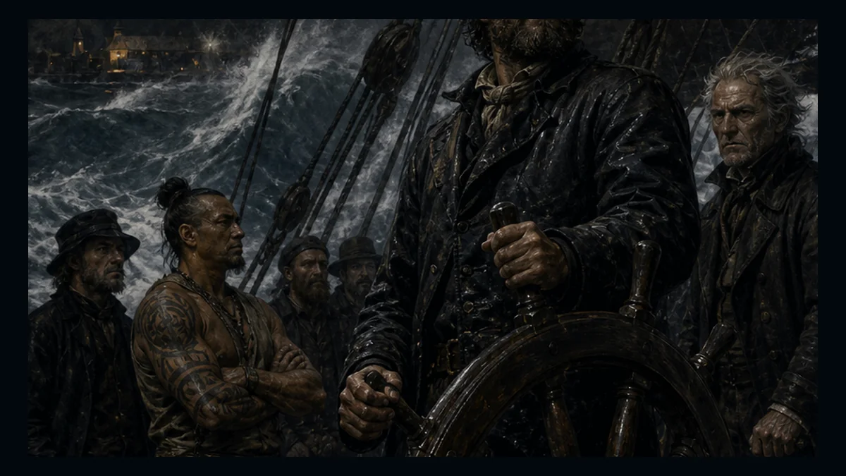 Moby-Dick, Chapter 23: The Lee Shore — chapter-context illustration for reading 1