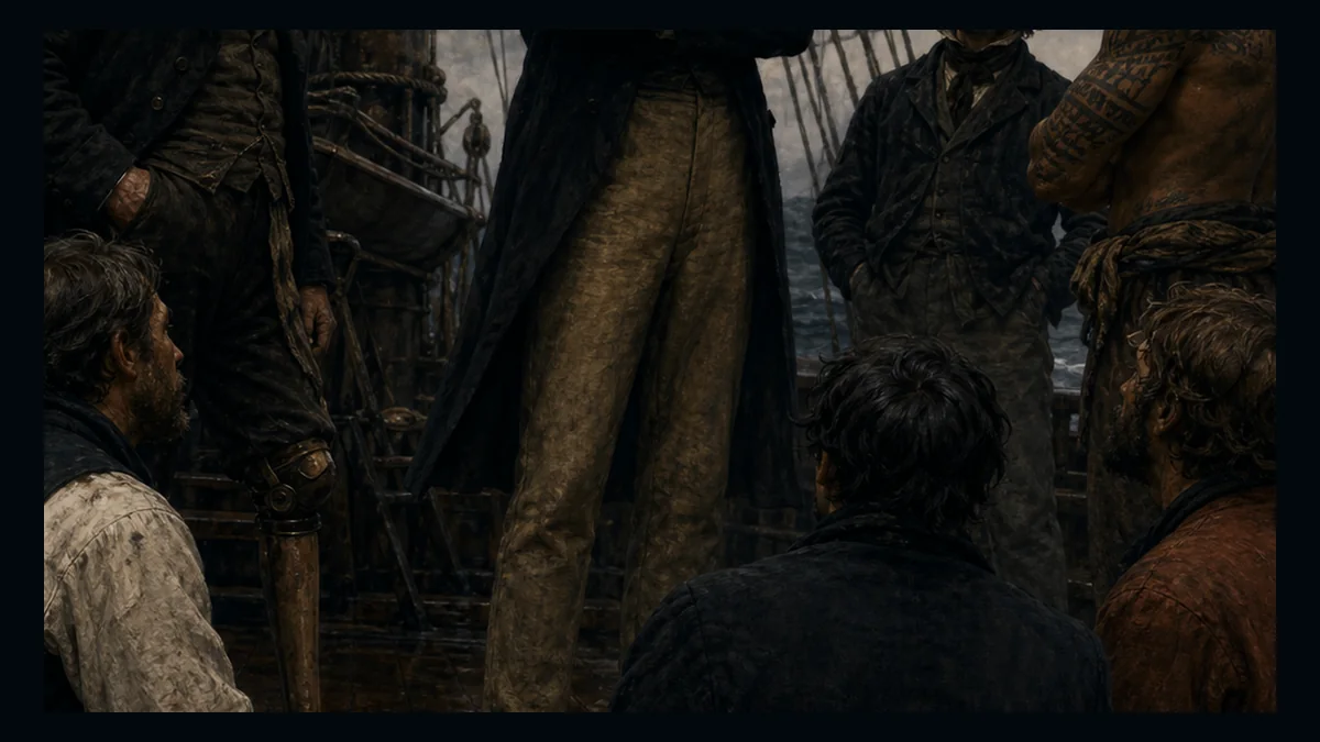 Moby-Dick, Chapter 26: Knights And Squires — chapter-context illustration for reading 1