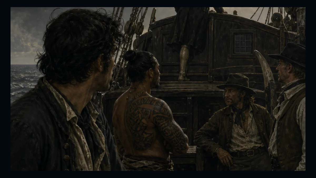 Moby-Dick, Chapter 28: Ahab — chapter-context illustration for reading 1