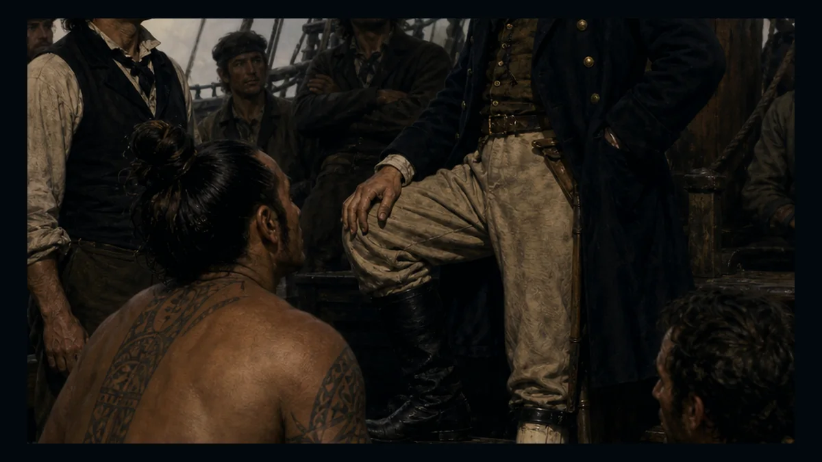 Moby-Dick, Chapter 33: The Specksnyder — chapter-context illustration for reading 1