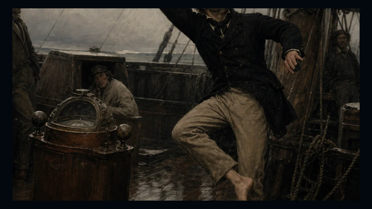 Moby-Dick, Chapter 34: The Cabin-Table — chapter-context illustration for reading 1